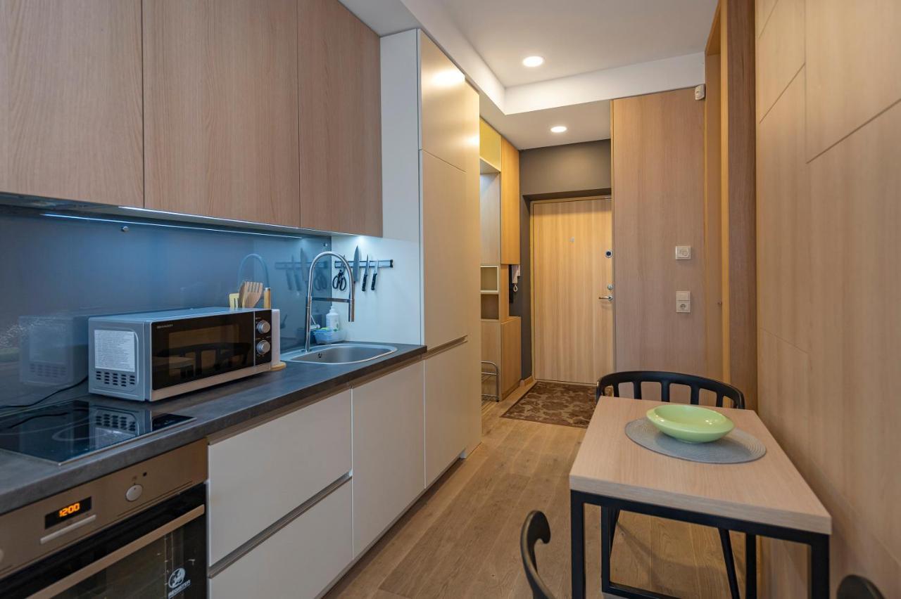 Deluxe River View Apartment By Polo Apartment Kowno Zewnętrze zdjęcie
